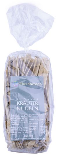Produktfoto: Silvaner-Kräuter-Nudeln